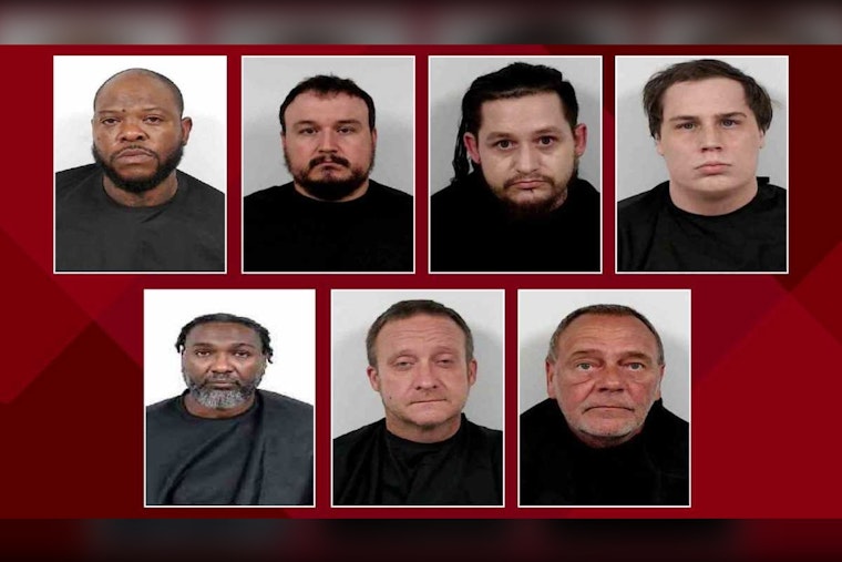Seven Clark County Men Arrested as Jeffersonville Police Seize Thousands of Abuse Files