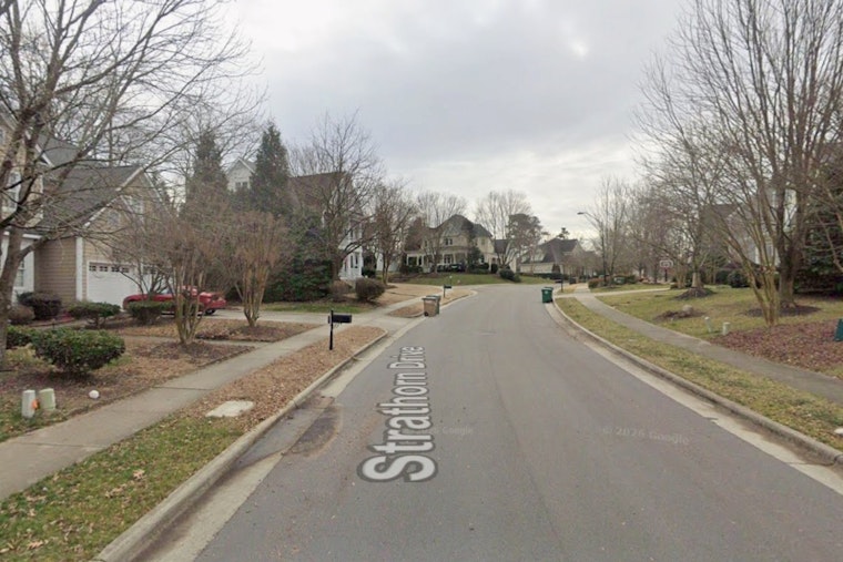 Severe Storms Spark Two-Alarm House Fire on Cary's Strathorn Drive