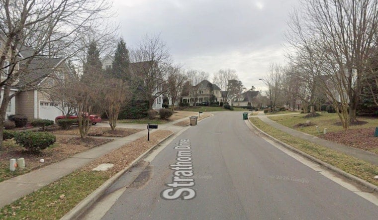 Severe Storms Spark Two-Alarm House Fire on Cary's Strathorn Drive