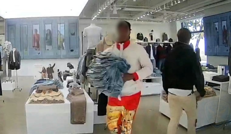 SF Police Bust Two Gap Shoplifters, Reveal $410K Haul Recovered Citywide