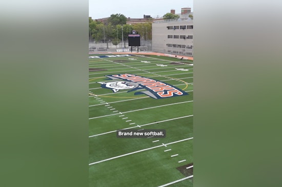 Sheepshead Bay Campus Unveils New Field for Four Schools' Shark Athletes