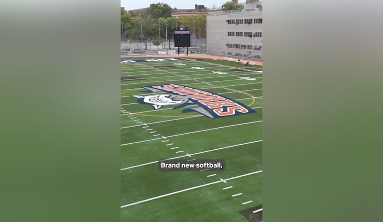Sheepshead Bay Campus Unveils New Field for Four Schools' Shark Athletes