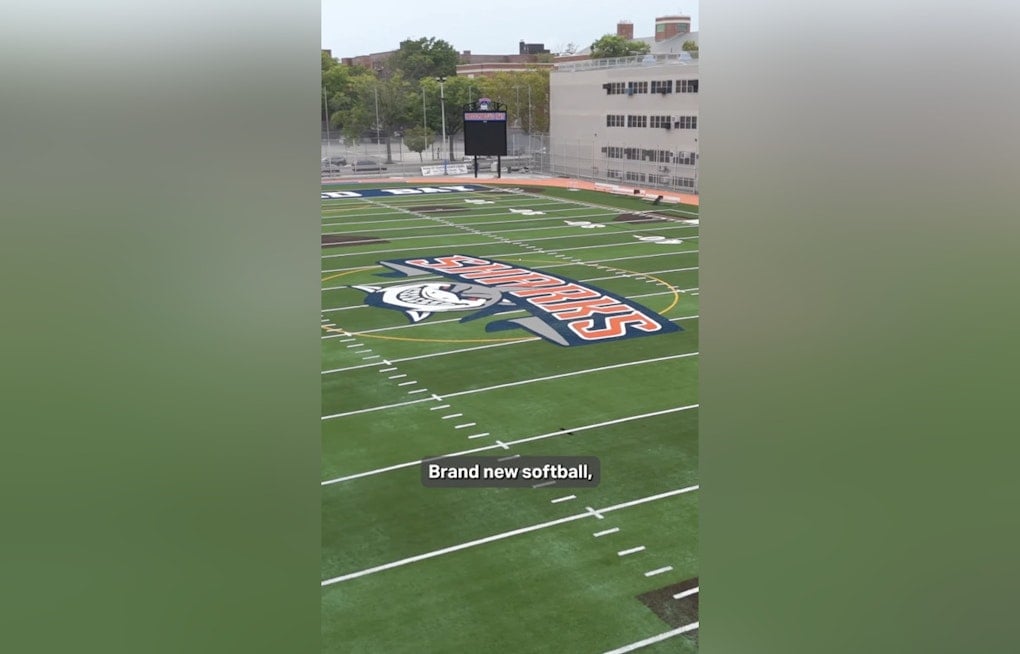 Sheepshead Bay Campus Unveils New Field for Four Schools' Shark Athletes