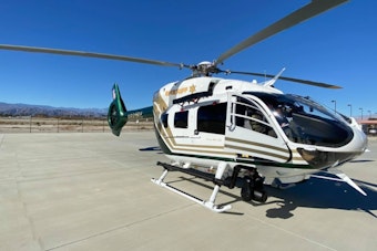 Sheriff's Helicopter Hoists Injured Hiker From San Jacinto Backcountry Near Pine Cove