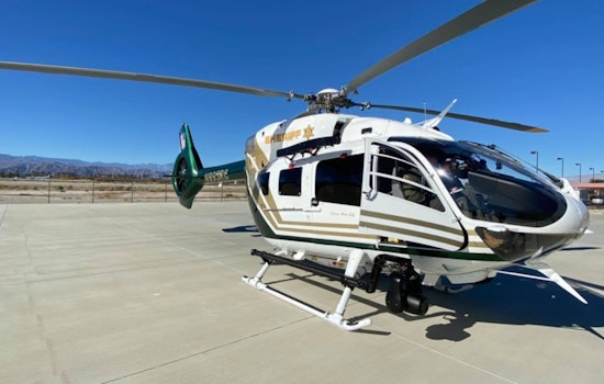 Sheriff's Helicopter Hoists Injured Hiker From San Jacinto Backcountry Near Pine Cove