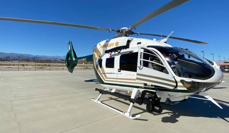 Sheriff's Helicopter Hoists Injured Hiker From San Jacinto Backcountry Near Pine Cove