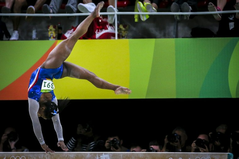 Simone Biles Still Weighing 2028 LA Olympics, Says She's at Peace Either Way