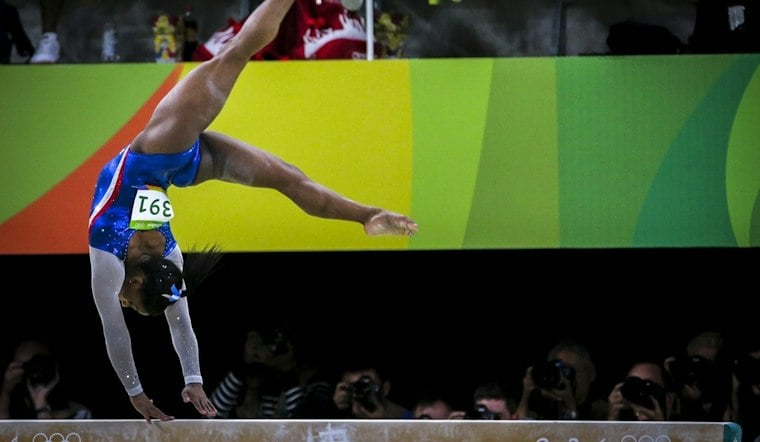 Simone Biles Still Weighing 2028 LA Olympics, Says She's at Peace Either Way
