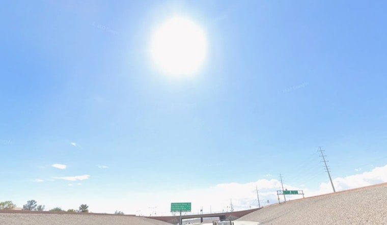 Sin City Sizzles Saturday, Then Stormy Sunday Brings Cooldown