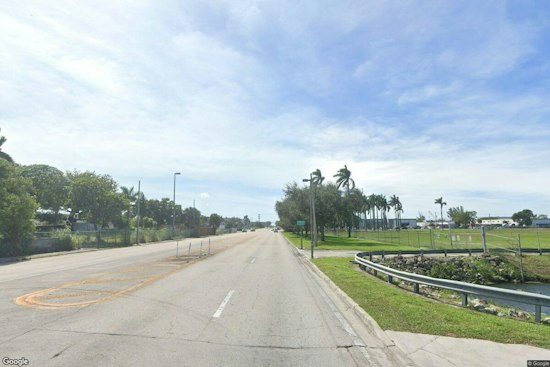 Sinkhole Swallows NW 79th Street in Miami-Dade, Traps Truck and Sedan