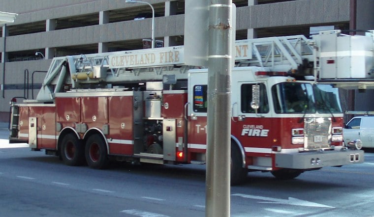 Six Kids, Two Adults Leap From Burning Cleveland Home, Escape With Minor Injuries