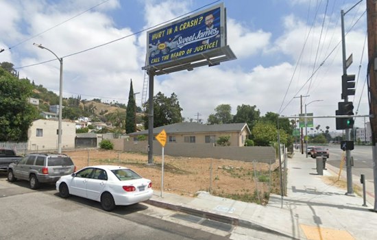 Six-Story Building Wins Approval for Empty El Sereno Lot Once Home to a Billboard
