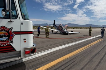 Small Plane Crashes At Santa Teresa Jetport, Two Walk Away With Minor Injuries