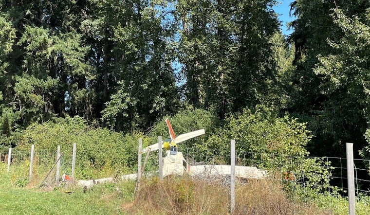 Small Plane Crashes Near Parkdale Orchard, Killing Both Aboard