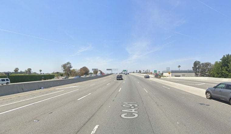 Solo Crash on Corona's 91 Freeway Kills One, Temporarily Closes Westbound Lanes