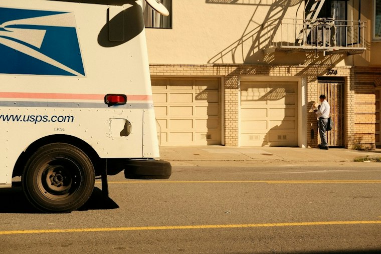 South Loop Postal Truck Joyride Ends in Sideswipe Crash, Arrest