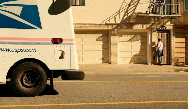 South Loop Postal Truck Joyride Ends in Sideswipe Crash, Arrest