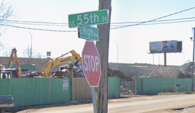 South OKC Scrapyard Fire Sends Black Smoke Skyward — Second Blaze at Site This Year