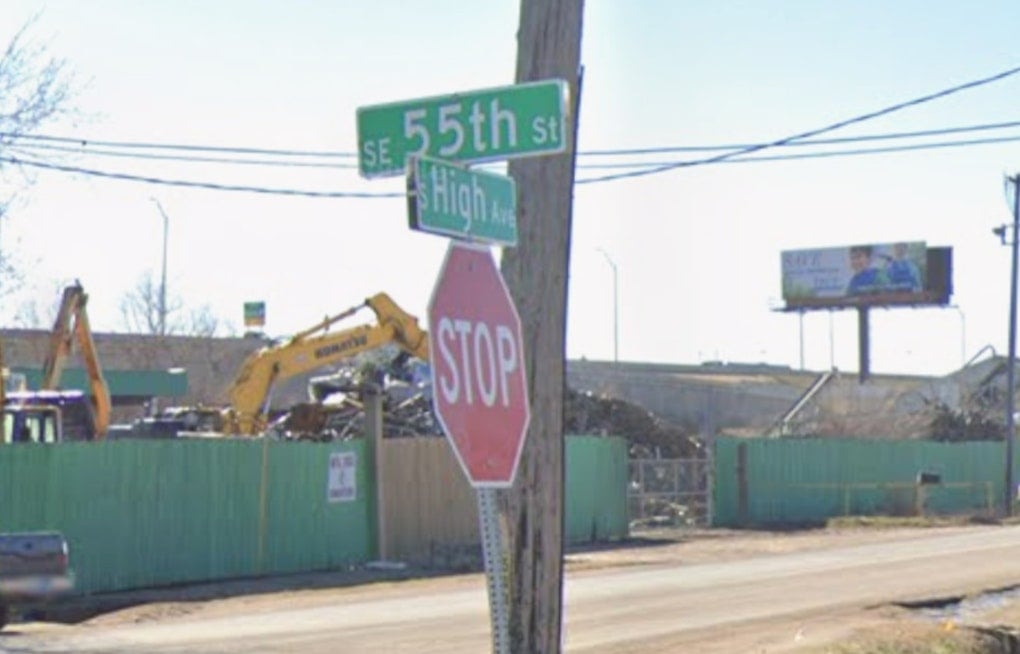 South OKC Scrapyard Fire Sends Black Smoke Skyward — Second Blaze at Site This Year