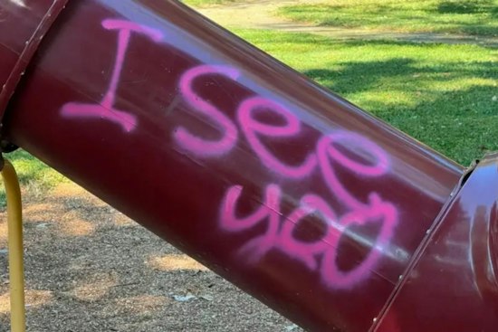 St. Ann Vandals Spray-Paint Playgrounds, Mayor Warns City Could Face Felony Bill