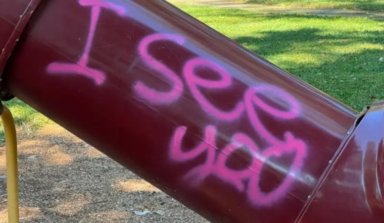 St. Ann Vandals Spray-Paint Playgrounds, Mayor Warns City Could Face Felony Bill