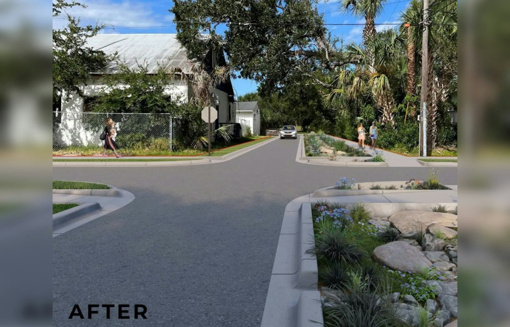 St. Augustine to Unveil $4.8M Bioswale Fixing Court Theophelia Flooding