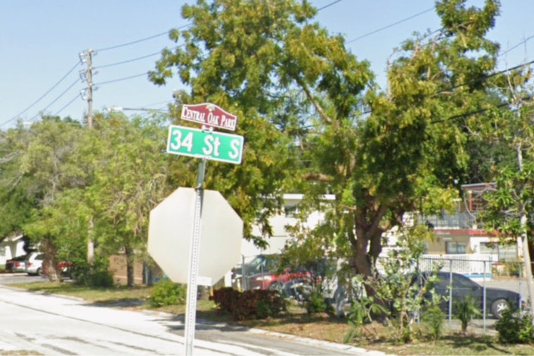 St. Petersburg Driver Flees After E-Bike Rider Hurt, Slams Into Car Wash Sign