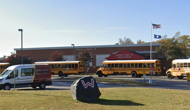 Edward E. Drew Middle School Locked Down After Gunman Traced to Langley Oaks Court
