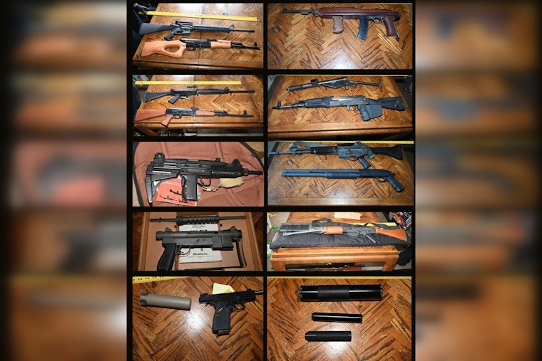 Stockton Gun Dealer Hid 440 Firearms, Machine Guns, Faces Child Endangerment Charge