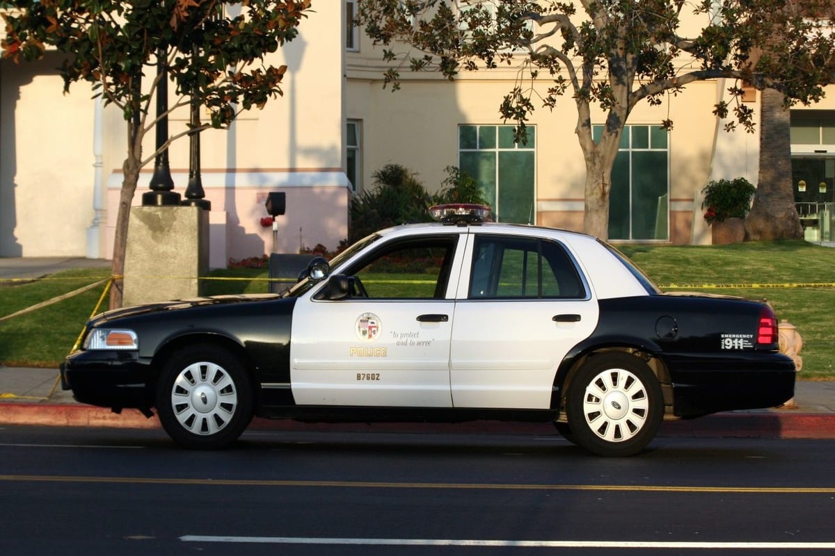 hoodline.com - Jake Rodriguez - South LA Police Chase Crash Hospitalizes Four People