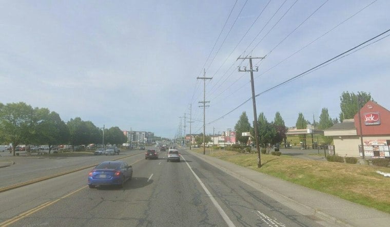 Stolen Car Flips on I-5 Near Lynnwood, HOV Lanes Blocked for More Than an Hour