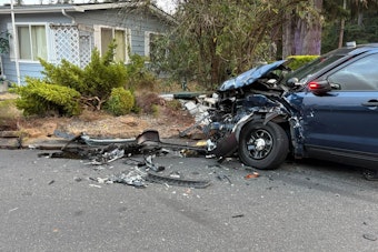 Stolen Semi-Truck Rams Patrol Cars in Everett, Injuring Four Officers