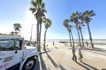 Stolen Tesla Barrels Onto Pacific Beach Boardwalk, Critically Injures Woman