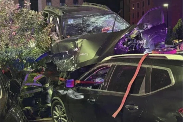 Subaru Goes Airborne Over Baseline Road, Lands Atop Cars at CU Williams Village