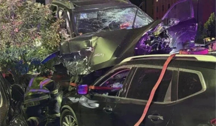 Subaru Goes Airborne Over Baseline Road, Lands Atop Cars at CU Williams Village