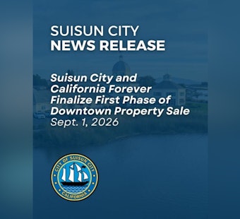 Suisun City Sells Historic Main Street Block to California Forever for $1.5 Million