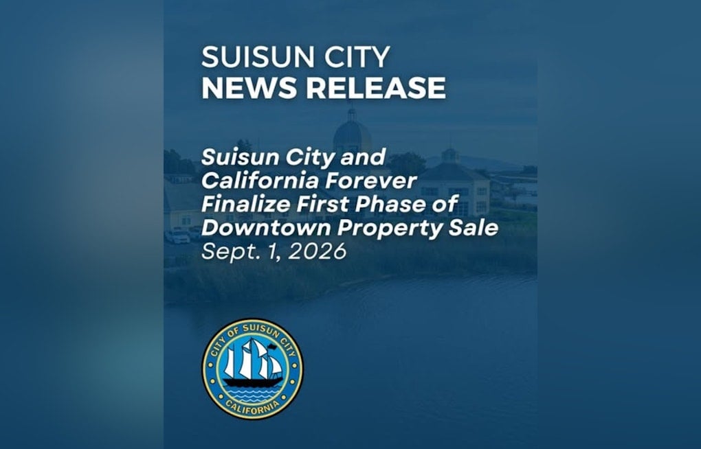 Suisun City Sells Historic Main Street Block to California Forever for $1.5 Million