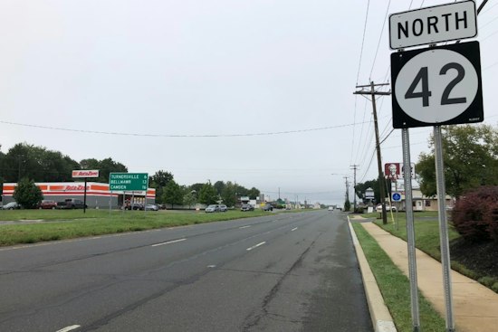 SUV Crosses Median, Flips Into Business Lot On Black Horse Pike, Injuring Two