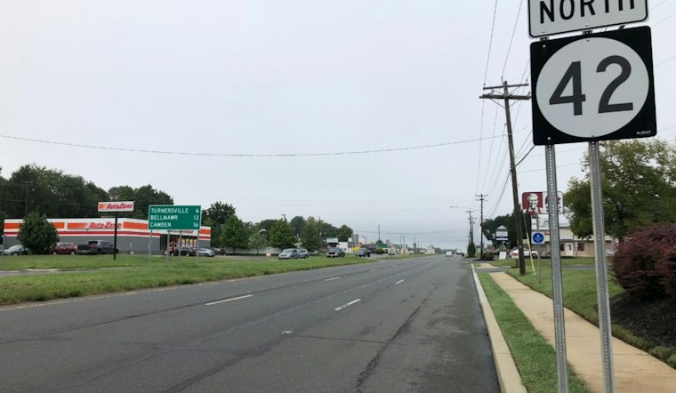 SUV Crosses Median, Flips Into Business Lot On Black Horse Pike, Injuring Two