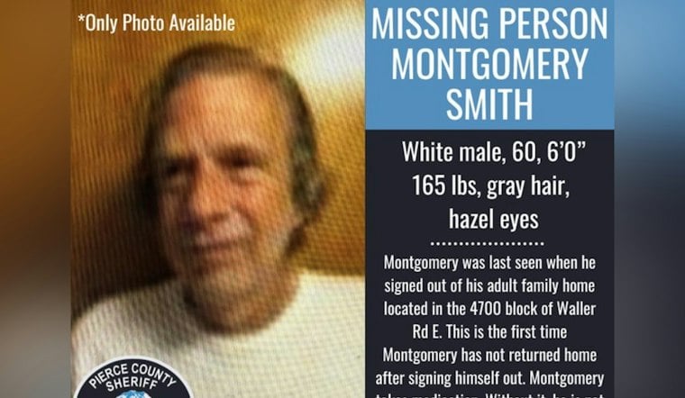 Tacoma Man, 60, Vanishes on Waller Road After Years of Safe Solo Outings