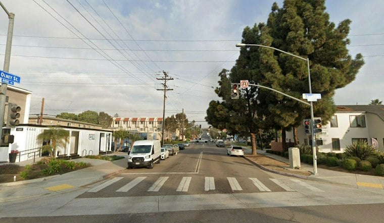 Teen Riding Zooz E-Bike Enters Intersection
