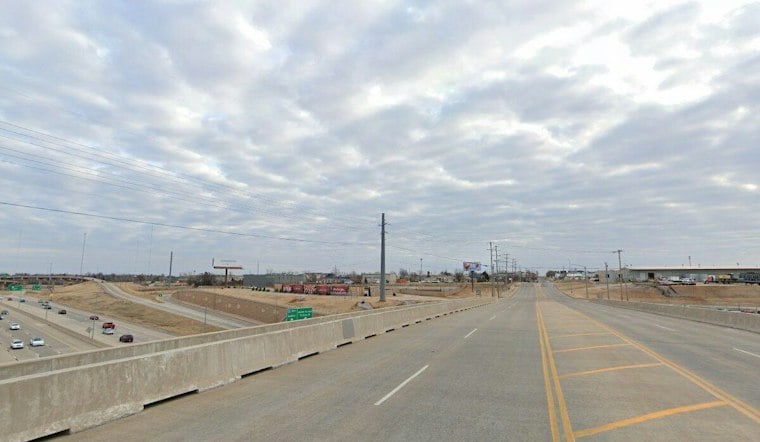 Tesla Battery Ignites on I-235 After Driver Misses Exit, Crosses Median
