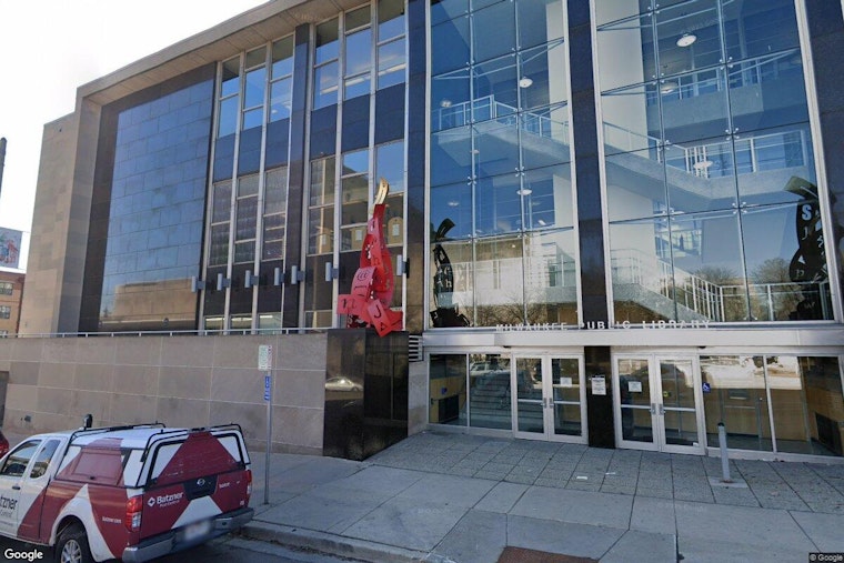 Thousands Pack Milwaukee Central Library for Free Rap Show, Card Sign-Ups