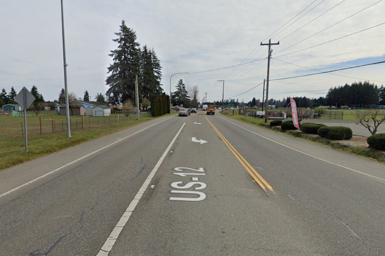 Three-Car Crash Shuts Down US 12 in Thurston County, Child Flown to Harborview
