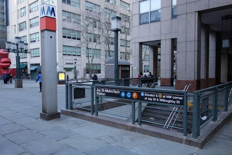 Three Suspects Rob Woman, 22, at Gunpoint on Jay St-MetroTech Staircase