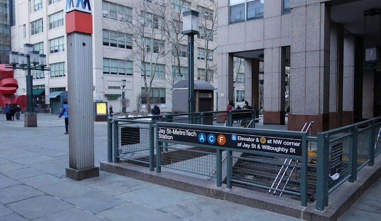 Three Suspects Rob Woman, 22, at Gunpoint on Jay St-MetroTech Staircase