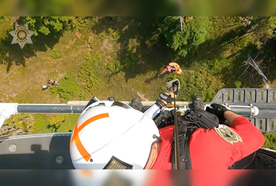 Three Teen Hikers Stranded on Crosby Mountain Ridge, Chopper Pulls Off Rescue