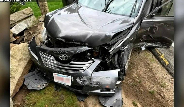 Two-Car Crash Sends Three to Hospital on Hanover's Circuit Street