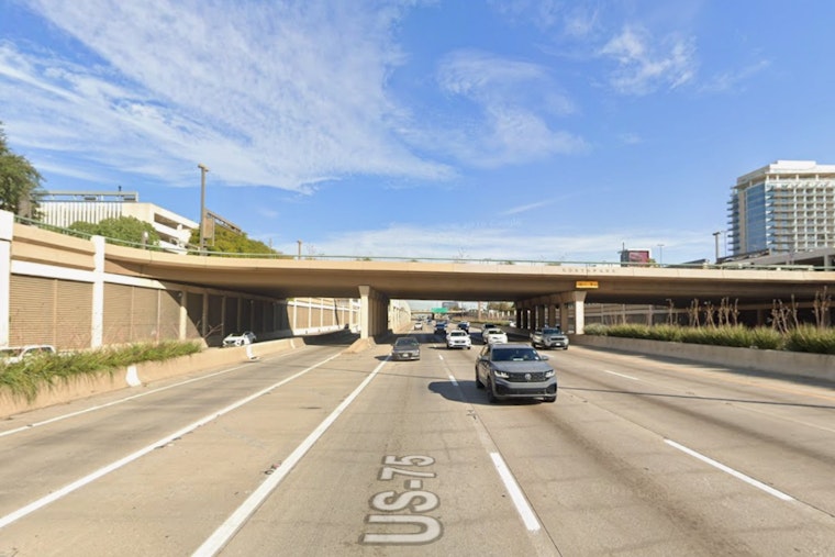 Two Cars Flip in US-75 Pileup Near NorthPark, Southbound Lanes Shut Down