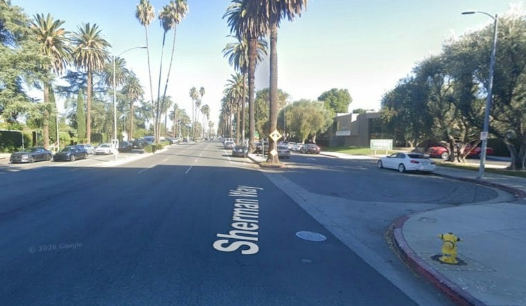 Two Cars Slam Into Metro Bus on Reseda's Sherman Way, One Person Taken to Hospital